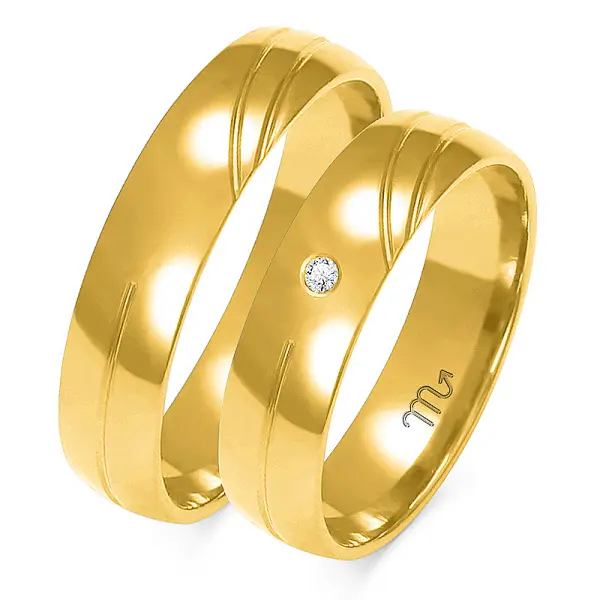 Obrączki ślubne - Wzór OZ 141