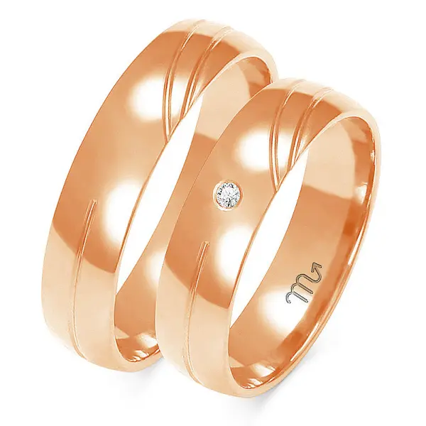 Obrączki ślubne - Wzór OZ 141