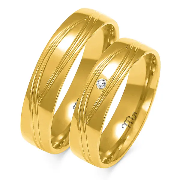 Obrączki ślubne - Wzór OZ 142