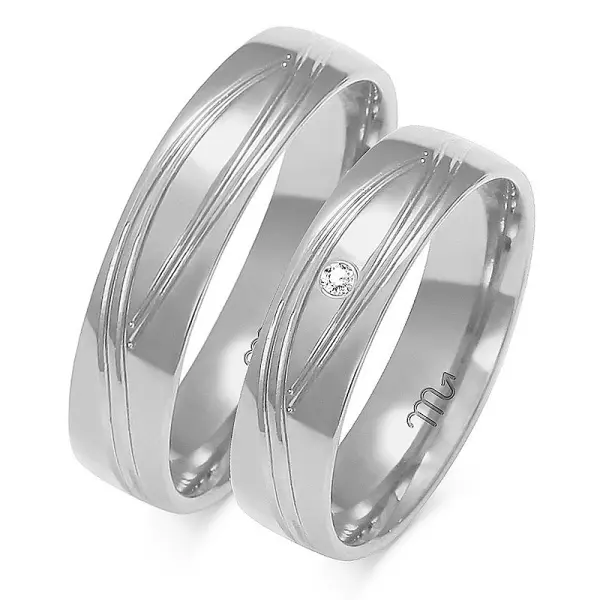 Obrączki ślubne - Wzór OZ 142