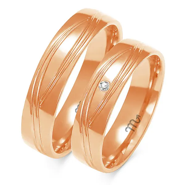 Obrączki ślubne - Wzór OZ 142