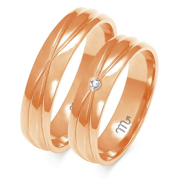 Obrączki ślubne - Wzór OZ 143