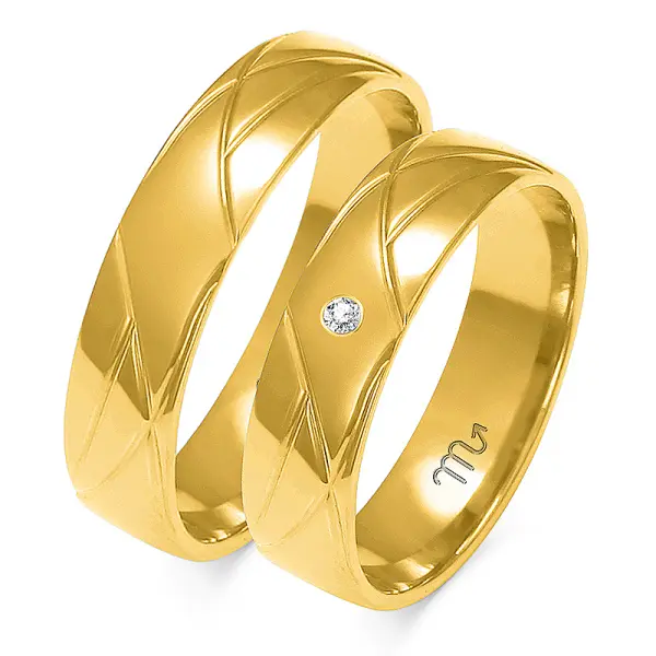 Obrączki ślubne - Wzór OZ 144