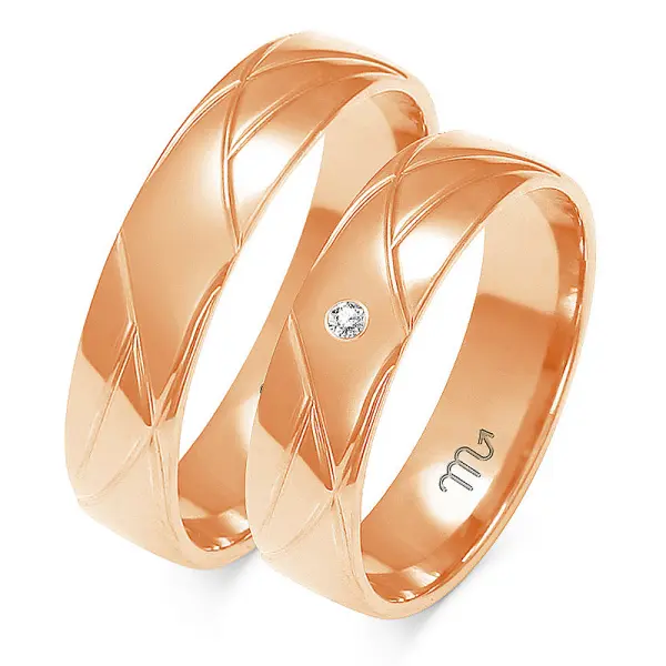 Obrączki ślubne - Wzór OZ 144