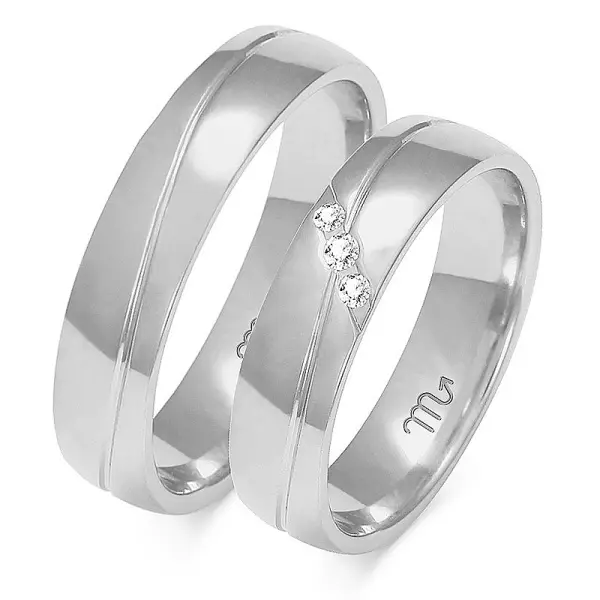 Obrączki ślubne - Wzór OZ 148