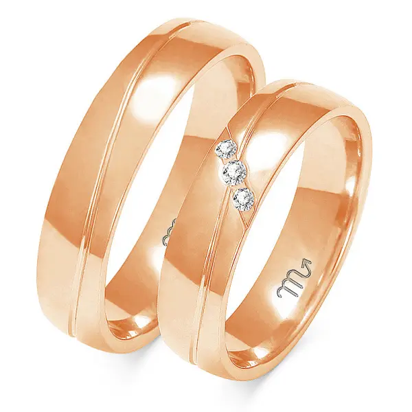 Obrączki ślubne - Wzór OZ 148