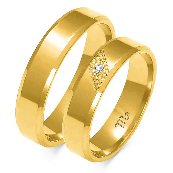 Obrączki ślubne - Wzór OZ 149