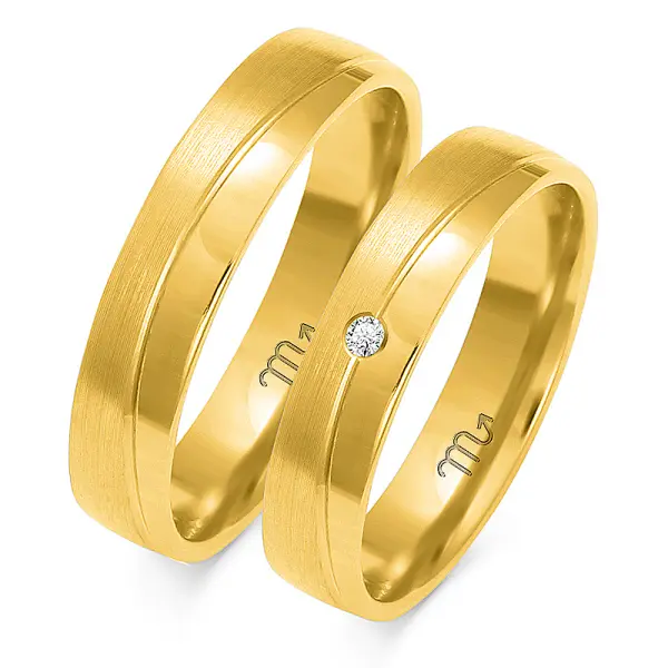 Obrączki ślubne - Wzór OZ 151