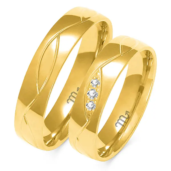 Obrączki ślubne - Wzór OZ 152