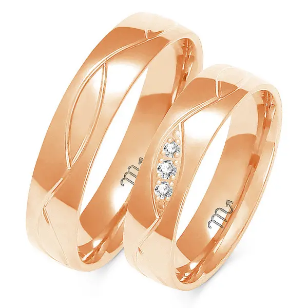 Obrączki ślubne - Wzór OZ 152