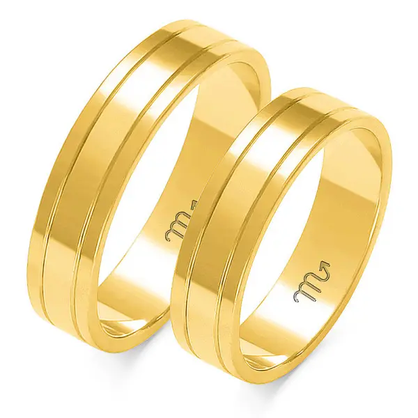 Obrączki ślubne - Wzór OZ 204