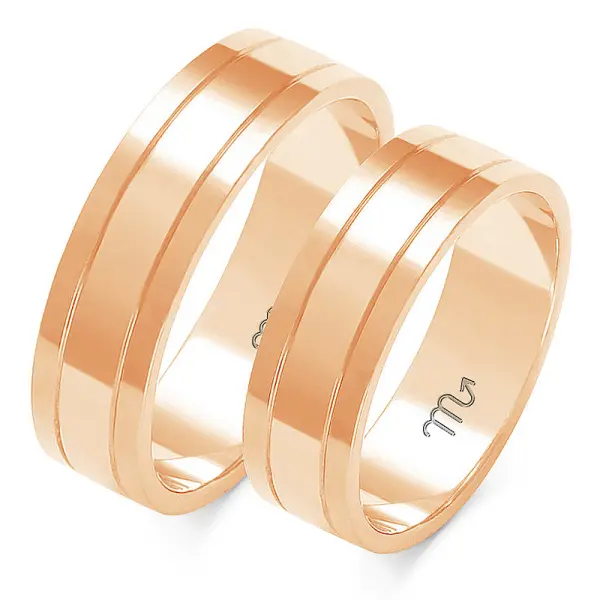 Obrączki ślubne - Wzór OZ 205