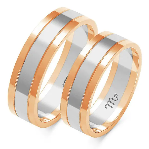 Obrączki ślubne - Wzór OZ 205