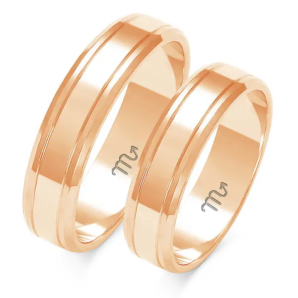 Obrączki ślubne - Wzór OZ 207