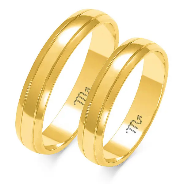 Obrączki ślubne - Wzór OZ 210