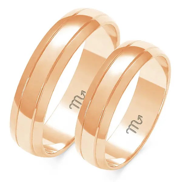 Obrączki ślubne - Wzór OZ 211