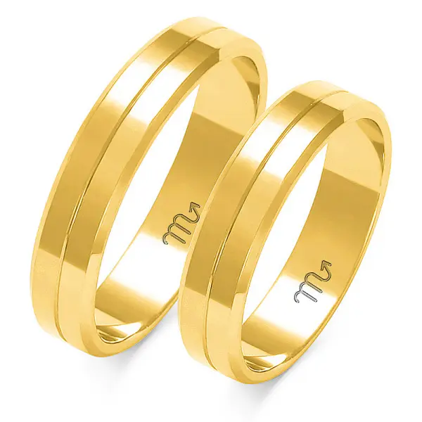 Obrączki ślubne - Wzór OZ 212