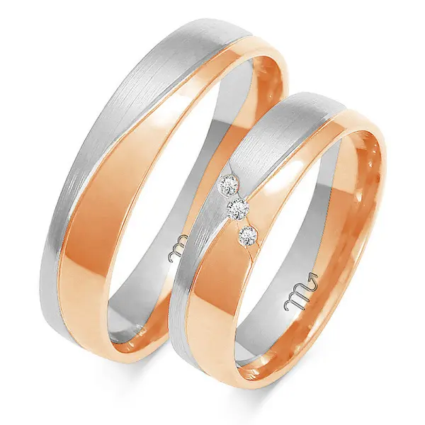 Obrączki ślubne - Wzór OZ 215