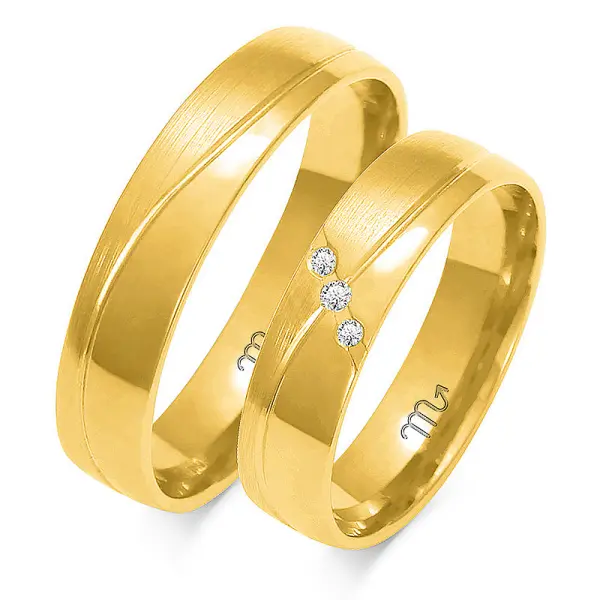 Obrączki ślubne - Wzór OZ 215