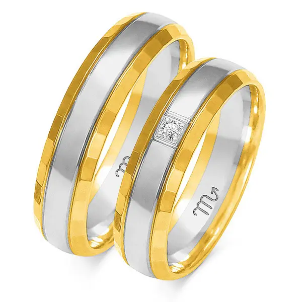 Obrączki ślubne - Wzór OZ 216