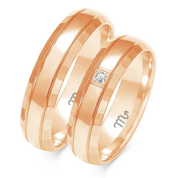 Obrączki ślubne - Wzór OZ 216