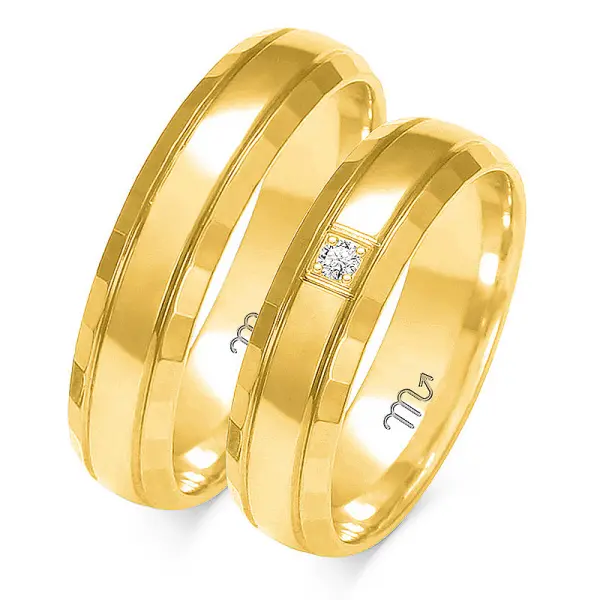 Obrączki ślubne - Wzór OZ 216