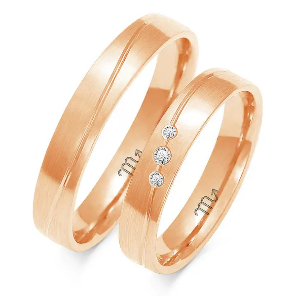 Obrączki ślubne - Wzór OZ 217