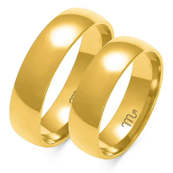 Obrączki ślubne - Wzór OZ 107