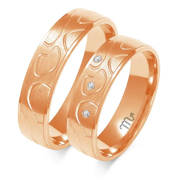 Obrączki ślubne - Wzór OZ 128