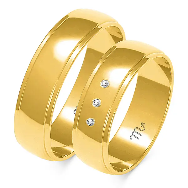 Obrączki ślubne - Wzór 0Z 153