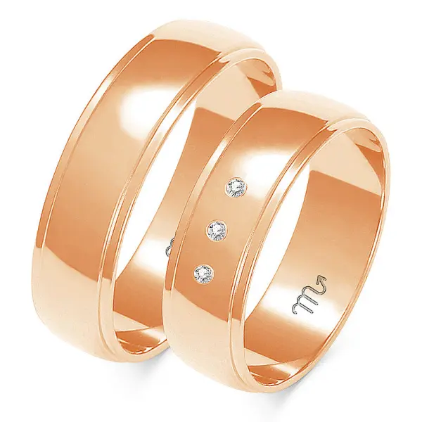 Obrączki ślubne - Wzór 0Z 153