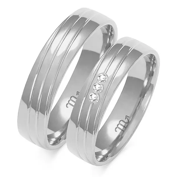 Obrączki ślubne - Wzór OZ 154