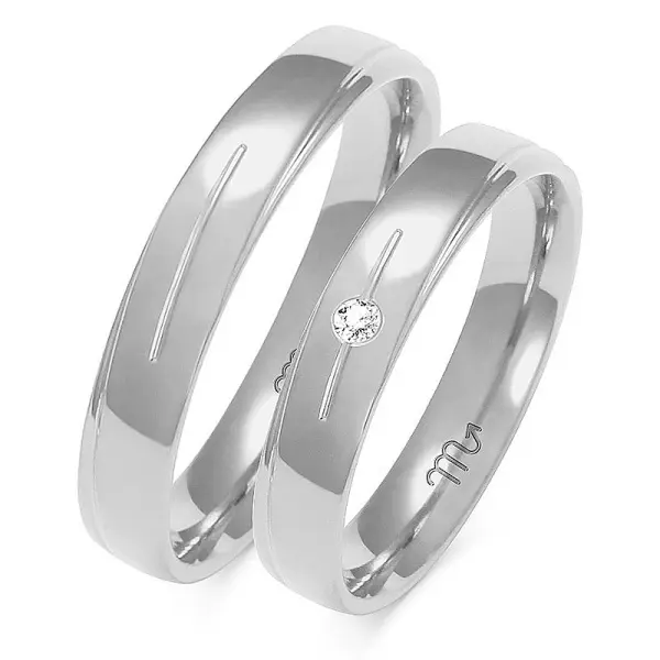 Obrączki ślubne - Wzór OZ 155