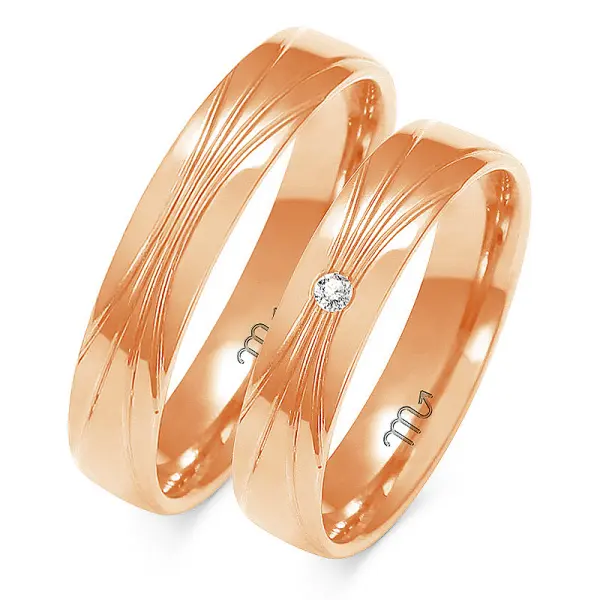 Obrączki ślubne - Wzór OZ 156