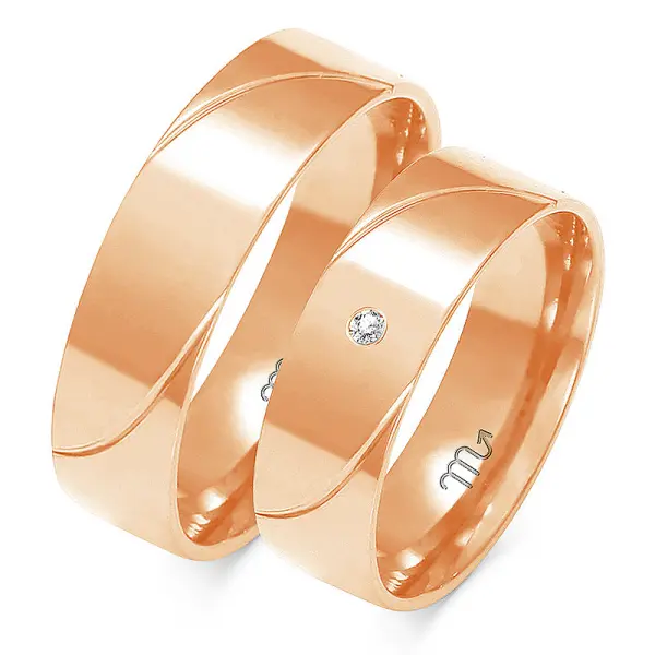 Obrączki ślubne - Wzór OZ 157