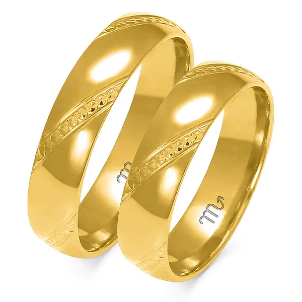 Obrączki ślubne - Wzór OZ 158