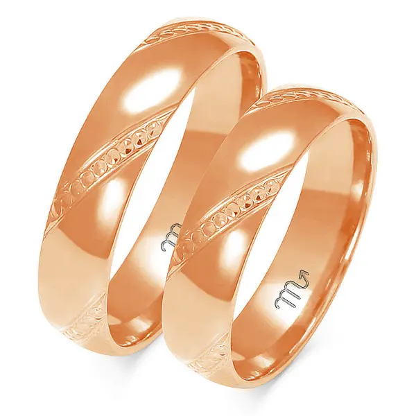 Obrączki ślubne - Wzór OZ 158