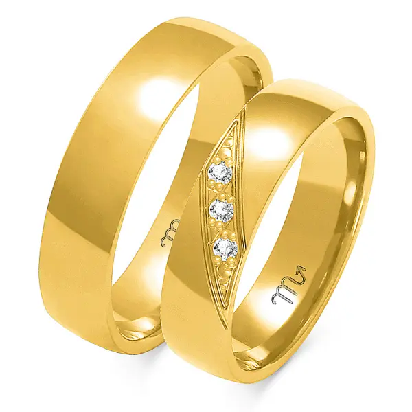 Obrączki ślubne - Wzór OZ 160