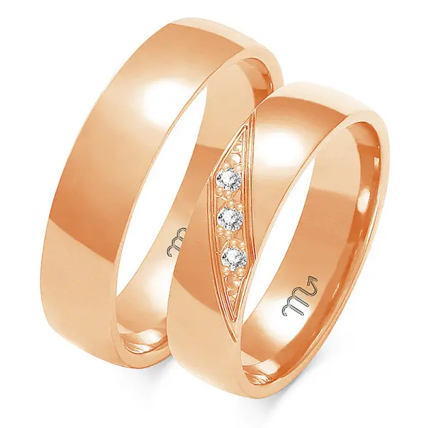 Obrączki ślubne - Wzór OZ 160