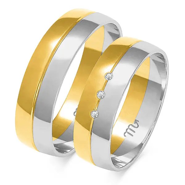 Obrączki ślubne - Wzór OZ 219