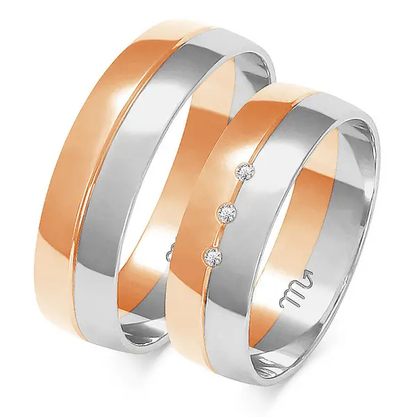 Obrączki ślubne - Wzór OZ 219