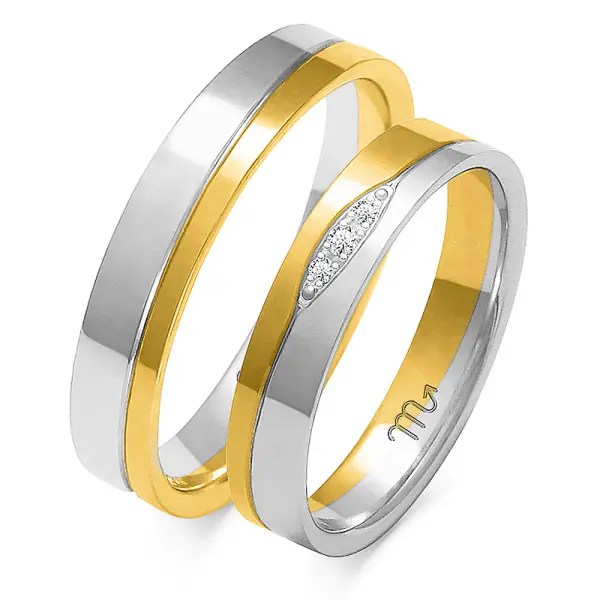 Obrączki ślubne - Wzór OZ 221