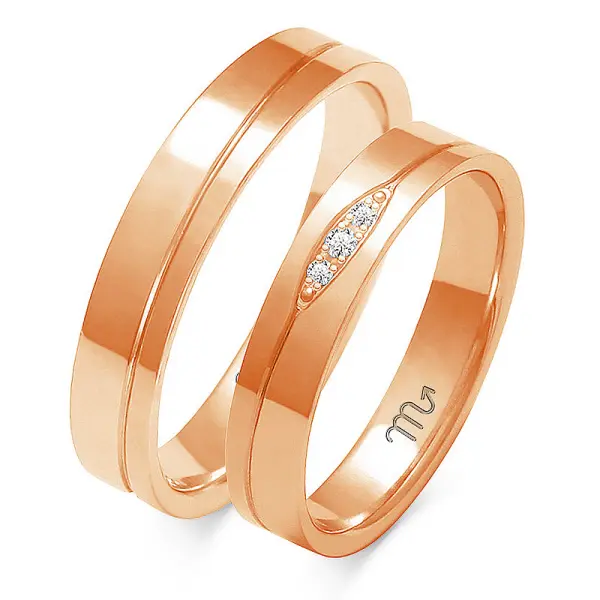 Obrączki ślubne - Wzór OZ 221