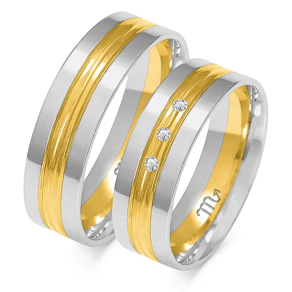 Obrączki ślubne - Wzór OZ 224