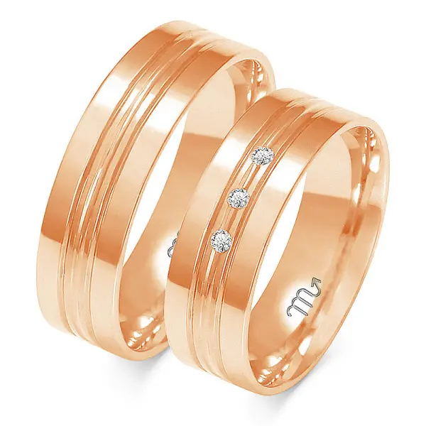 Obrączki ślubne - Wzór OZ 224