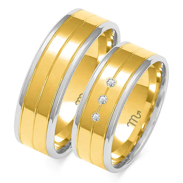 Obrączki ślubne - Wzór OZ 226