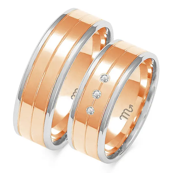 Obrączki ślubne - Wzór OZ 226