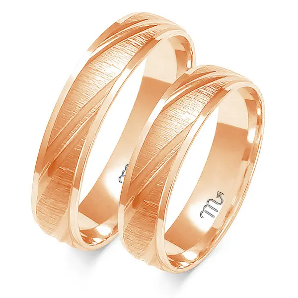 Obrączki ślubne - Wzór OZ 227
