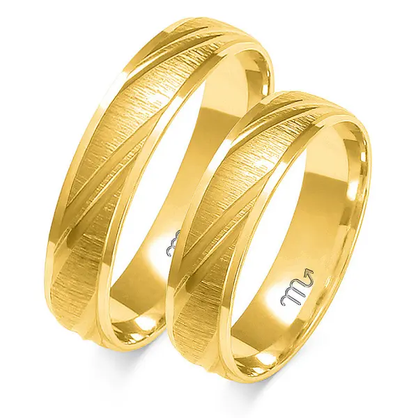 Obrączki ślubne - Wzór OZ 227