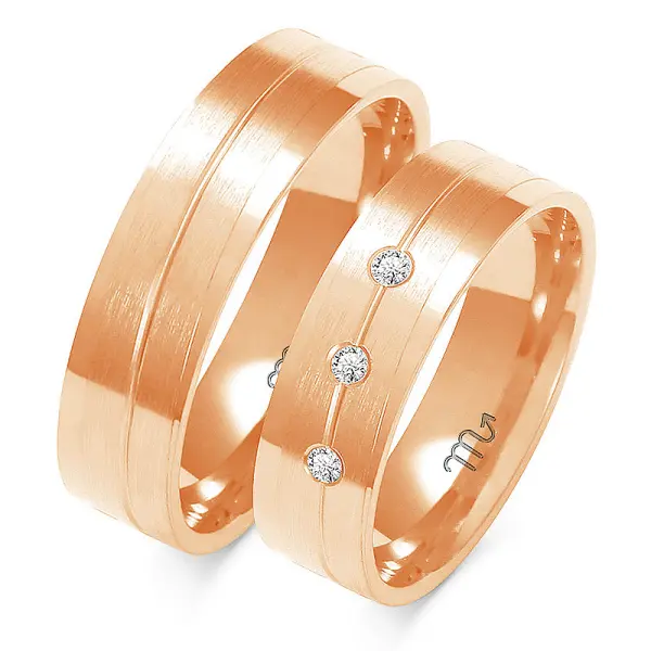 Obrączki ślubne - Wzór OZ 228